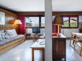 Studio cosy à Megève, proche pistes Rochebrune et centre, avec parking et TV - FR-1-453-124
